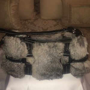 Enzo Angiolini “Super Cute” Faux Fur Bag